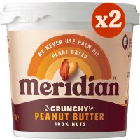 Meridian 영국 메리디안 크런치 피넛버터 땅콩잼 1kg 2팩