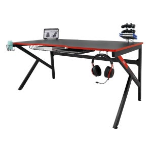 에이픽스 1인용 게이밍 컴퓨터책상 GD001 1600L 1600x800