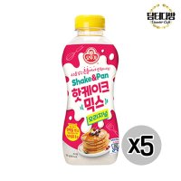 오뚜기 쉐이크앤팬 핫케이크믹스 오리지널 150g X 5개