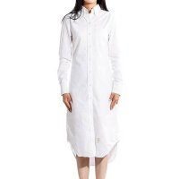 톰브라운 옥스포드 셔츠 드레스 FDS001A 06177 100 WHITE TBC916wh