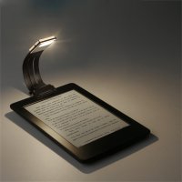 분리형 유연한 클립이 있는 휴대용 LED 독서등  USB 충전식 램프  킨들 전자책 독서용  독서용 클립 조명