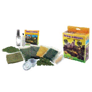 16000 우드랜드 Foliage & Grasses 나뭇잎 잔디 모형 1팩 - JWSP4120