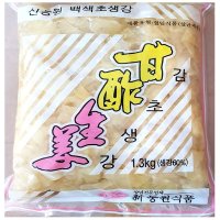 생강초절임 업소용 일식집 반찬 1 3Kg x 10개