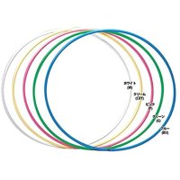 사사키(SASAKI) 리듬 체조 수구 스탠더드 후프M13  지름 70cm  화이트
