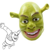 Shrek 슈렉 라텍스 할로윈 코스튬 분장 마스크