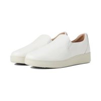 핏플랍 여성용 FitFlop Rally Leather Slip-On Skate Sneakers