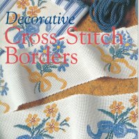 소장용 십자수도안책 DECORATIVE CROSS-STITCH BORDERS-7601