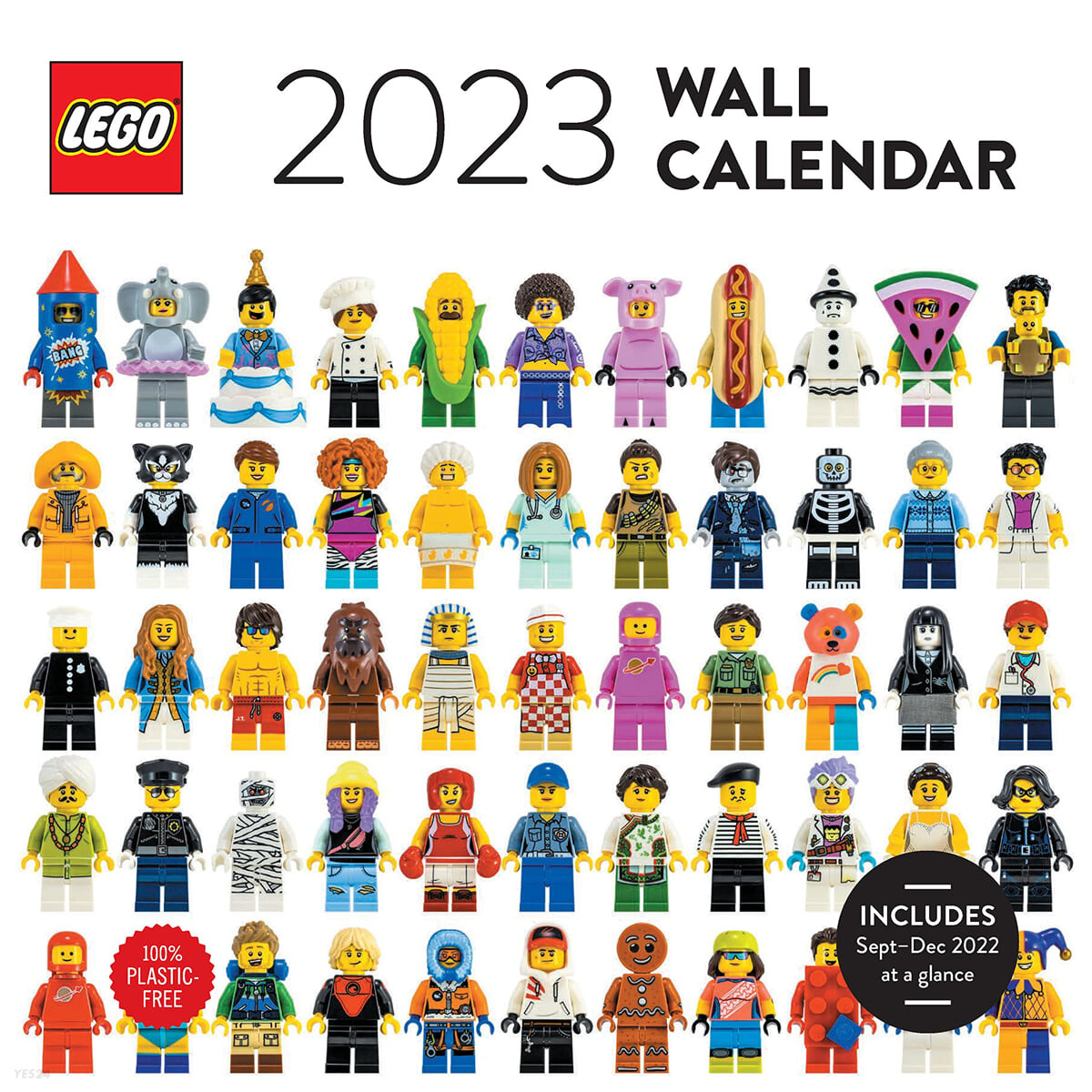2023 Wall Calendar: LEGO (How to Have Important, Brave, Life-Changing Conversations about Race and Racism)