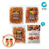 청정원 리치부어스트 3종/칼집비엔나 1.5kg 택1