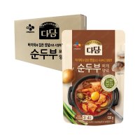 CJ 박스 씨제이 다담순두부찌개양념 130g x 20입