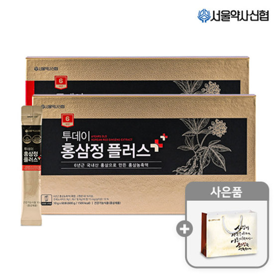 [서울약사신협] 투데이 <b>홍삼</b>정 플러스 60포 2세트