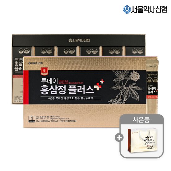 [서울약사신협] 투데이 <b>홍삼</b>정 플러스 60포