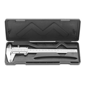 (수동 버니어 캘리퍼스 스텐) 150mm 15cm 노기스 측정자 스틸자 자동