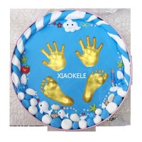 Baby Handprint Footprint Environmentally Friendly Souvenirs Children&s Hand Mold Foot Mold Birthday