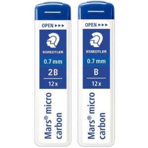 800 스테들러 250 07 마스 샤프심 0.7mm 1통 (12본) - 종류선택