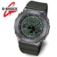 지샥 G-SHOCK 지얄오크 메탈 전자 군인시계 GM-2100B-3A