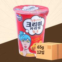 제이앤이 크리미 카라멜 팝콘 65g 12개입 박스