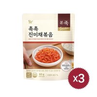 본죽 밑반찬 촉촉 진미채볶음 60g 3팩