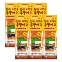 페리오 페리오 키즈치약 엄마치약이투명해요 저불소 80g 6개