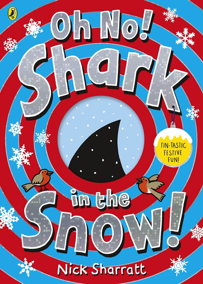 Oh no! shark in the snow!