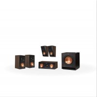 Klipsch RP-500M 5.1 Home Theater System - Walnut 5 star