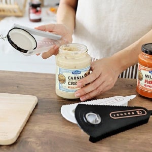 손쉬운 뚜껑오픈 잼 파스타 소스 병 캔 올인원 오프너