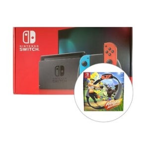 닌텐도 스위치 배터리개선 본체 + 링피트 어드벤처 타이틀 패키지
