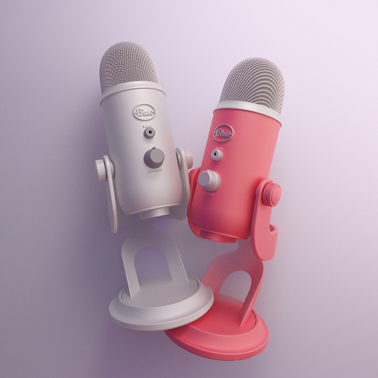 Blue Microphones 로지텍 블루마이크로폰 BLUE YETI 오로라 컬렉션