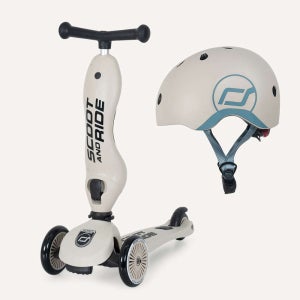 킥1 애쉬+헬멧S 세트 유아킥보드 어린이 씽씽카