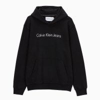 Calvin Klein Jeans 남성 릴렉스핏 후디 풀오버 스웨트셔츠 J319915