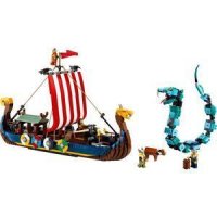 Lego 레고 Viking Ship and the 미드GARD Serpent 31132