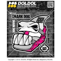 그래피커 Sharkdog-Sticker-32 샤크독 서핑 하와이 오토바이 자동차 캐릭터 UV 스티커 그래피커 스킨 데칼