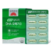 고려은단 퓨어 알티지 DHA 오메가3 751mg x 60캡슐