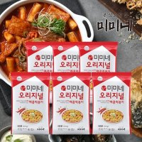 M 미미네 오리지널 매콤떡볶이 6봉