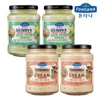 폰타나 바질페스토 430g 2개+투움바 머쉬룸 430g 2개/파스타소스