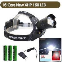 LED 충전식 낚시 캠핑 해루질 랜턴 헤드랜턴 아0 XHP160 P8072