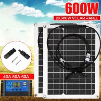 태양광 패널 태양열 충전기 쏠라 발전기 600w 300w solar panel 18v