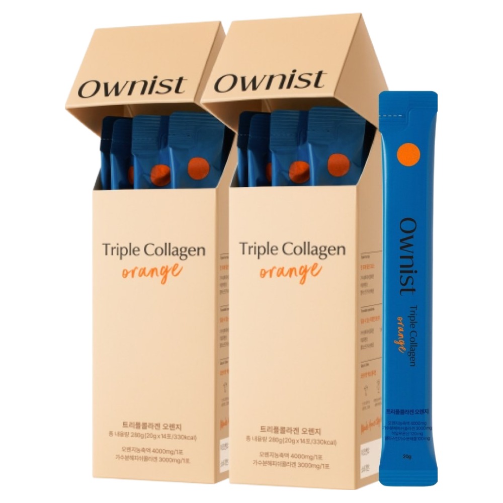 <b>오니스트</b> 트리플콜라겐 오렌지  280g  2개
