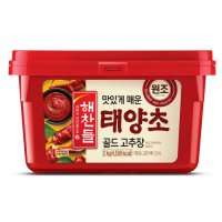 해찬들 맛있게매운 태양초 골드고추장 보통매운맛 2kg