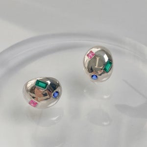 [925실버][각인무료] 마루 캔디 초알 귀걸이, 러브피스올웨이즈