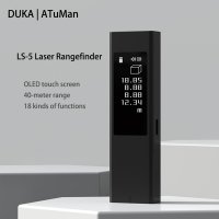 레이저 디지털 측정 duka atuman ls5 거리 거리 터치 스크린 40m 전기