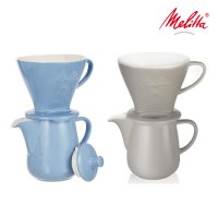 밀리타 커피 드리퍼 멜리타 도자기 핸드 드립 세트 독일 Melitta