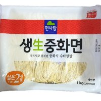 생 중화면 6인분 1kg 짬뽕 짜장 면사랑 업소용 상온 옵션명 생중화면 6인분 1kg