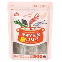 자연원 해표 딱새우 해물 다시팩 150g