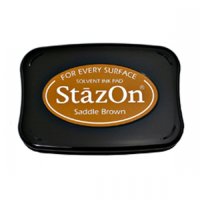 츠키네코 스테이즈온 StazOn 유성 스탬프잉크패드 Saddle Brown