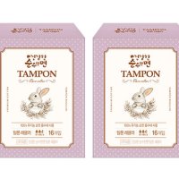 순수한면 건강한 순수한면 탐폰 레귤러 16p x 2팩