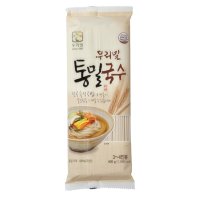 통밀국수 400g 우리밀 통밀국수 3 4인분 -5개