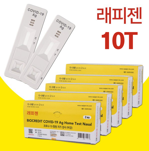 SD바이오센서 코로나19 자가 진단 키트 신속 항원 검사 20T 2Tx10박스