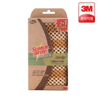 3M 내츄럴 옥수수 그물망사 수세미 3개