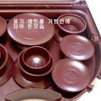 제기세트 성묘 플라스틱 작은 가볍게 편리하게 휴대가방